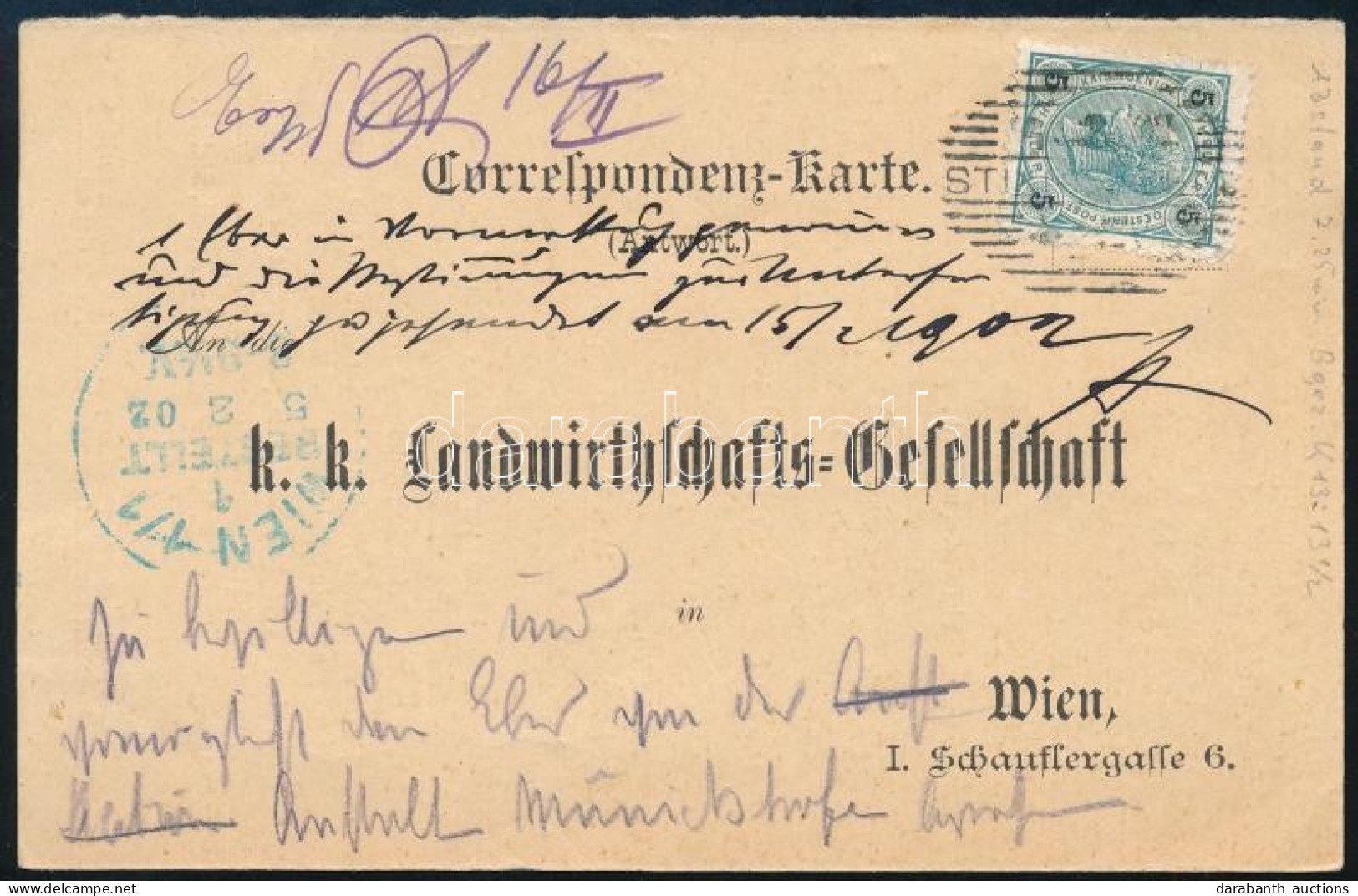 Ausztria 1887 - Other & Unclassified