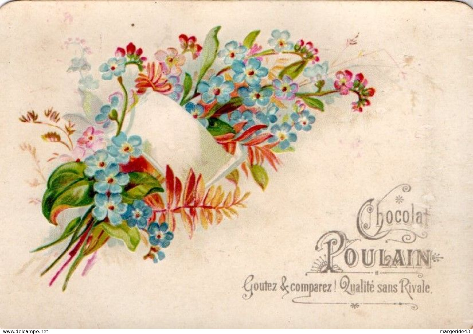 CHROMOS POULAIN - BOUQUET SAUVAGE - Poulain