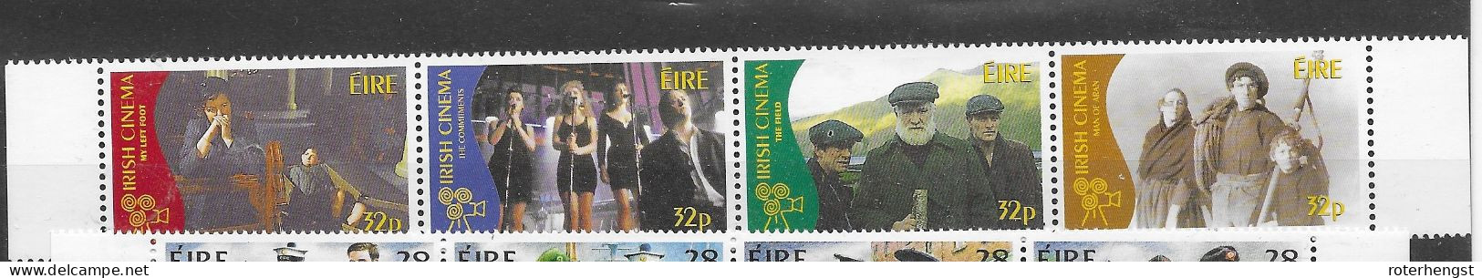 Ireland Mnh ** 1996 Cinema Set 4,5 Euros - Unused Stamps