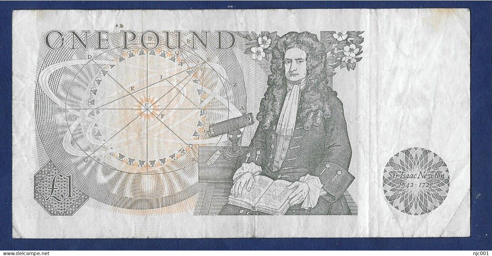 Page EXPERIMENTAL 1 Pound Banknote 81K - 1 Pound