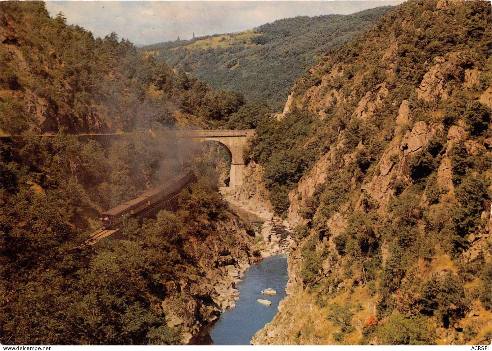 Les Gorges Du Doux Entre TOURNON Et LAMASTRE 1(SCAN RECTO VERSO)MA124 - Lamastre