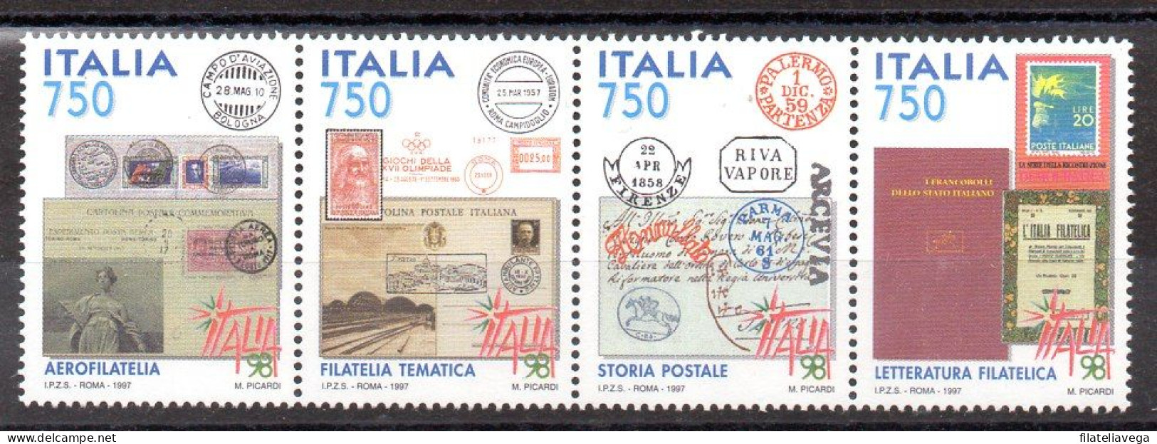 Italia Serie Nº Yvert 2232/35 ** - 1991-00: Nieuw/plakker