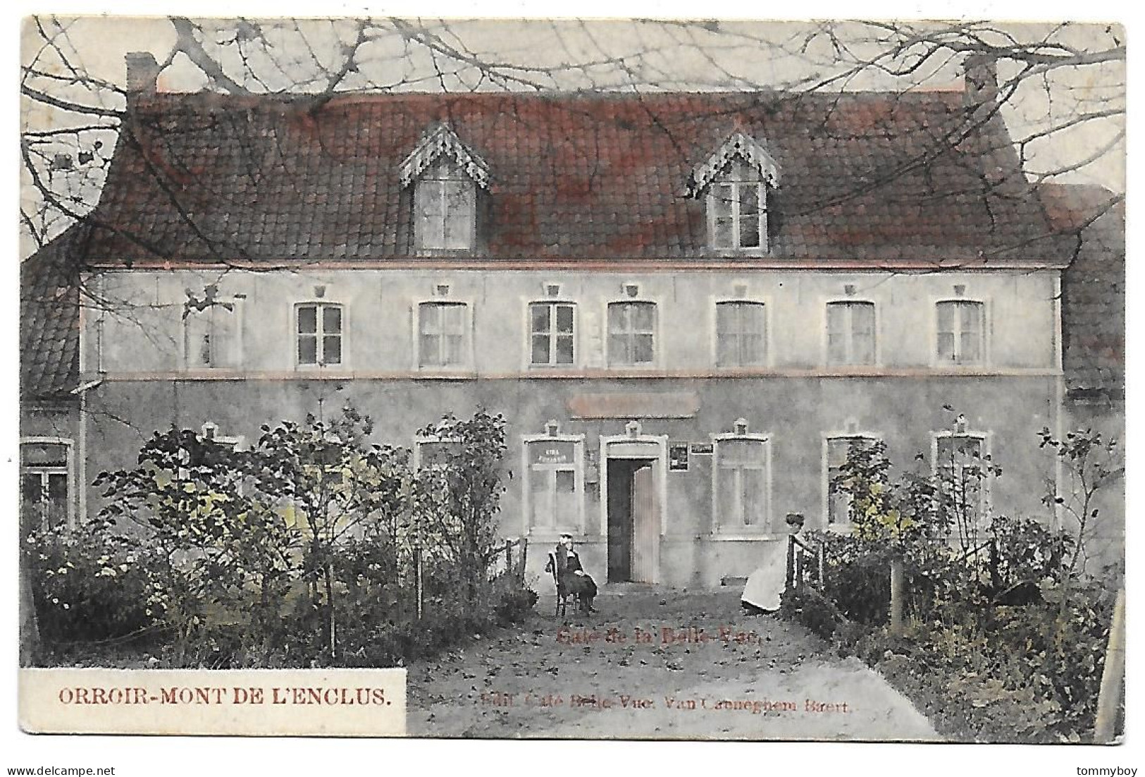 CPA Orroir, Café De La Belle Vue - Kluisbergen