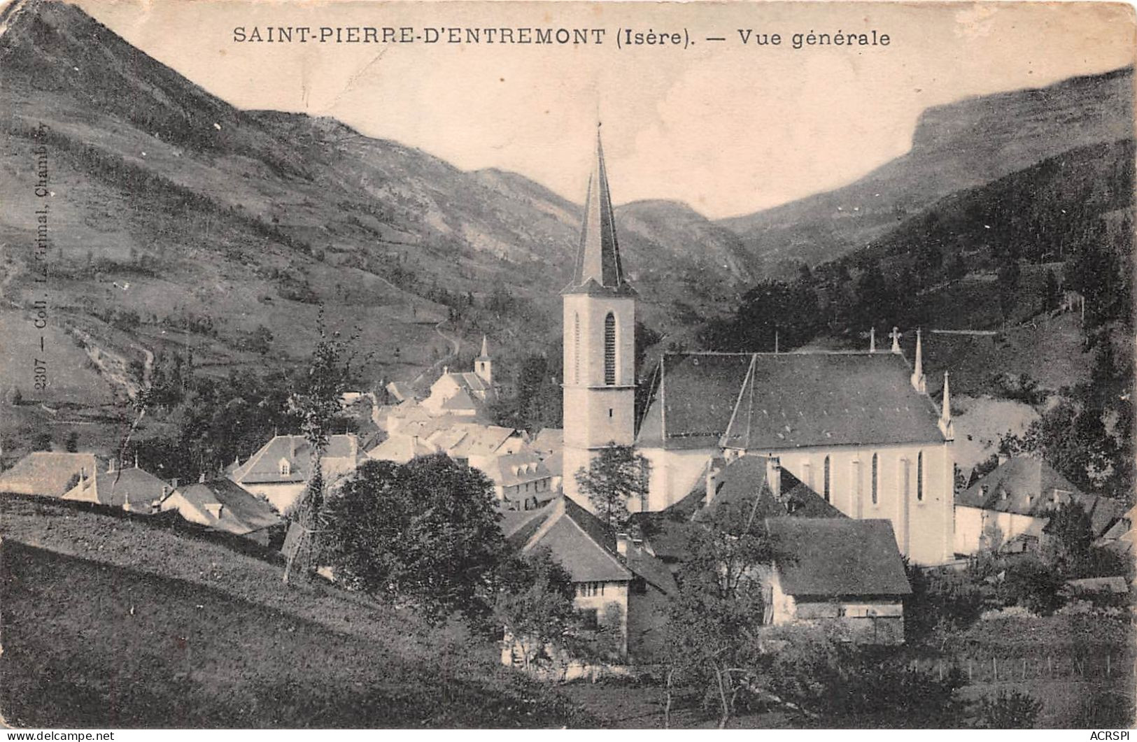 SAINT PIERRE D ENTREMONT Vue Generale 22(SCAN RECTO VERSO)MA144 - Saint-Pierre-d'Entremont