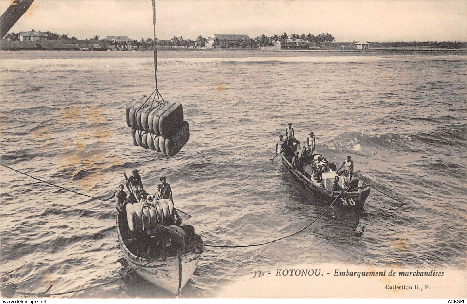  BENIN KOTONOU Embarquement De Marchandises 24(scan Recto-verso) MA196 - Benin
