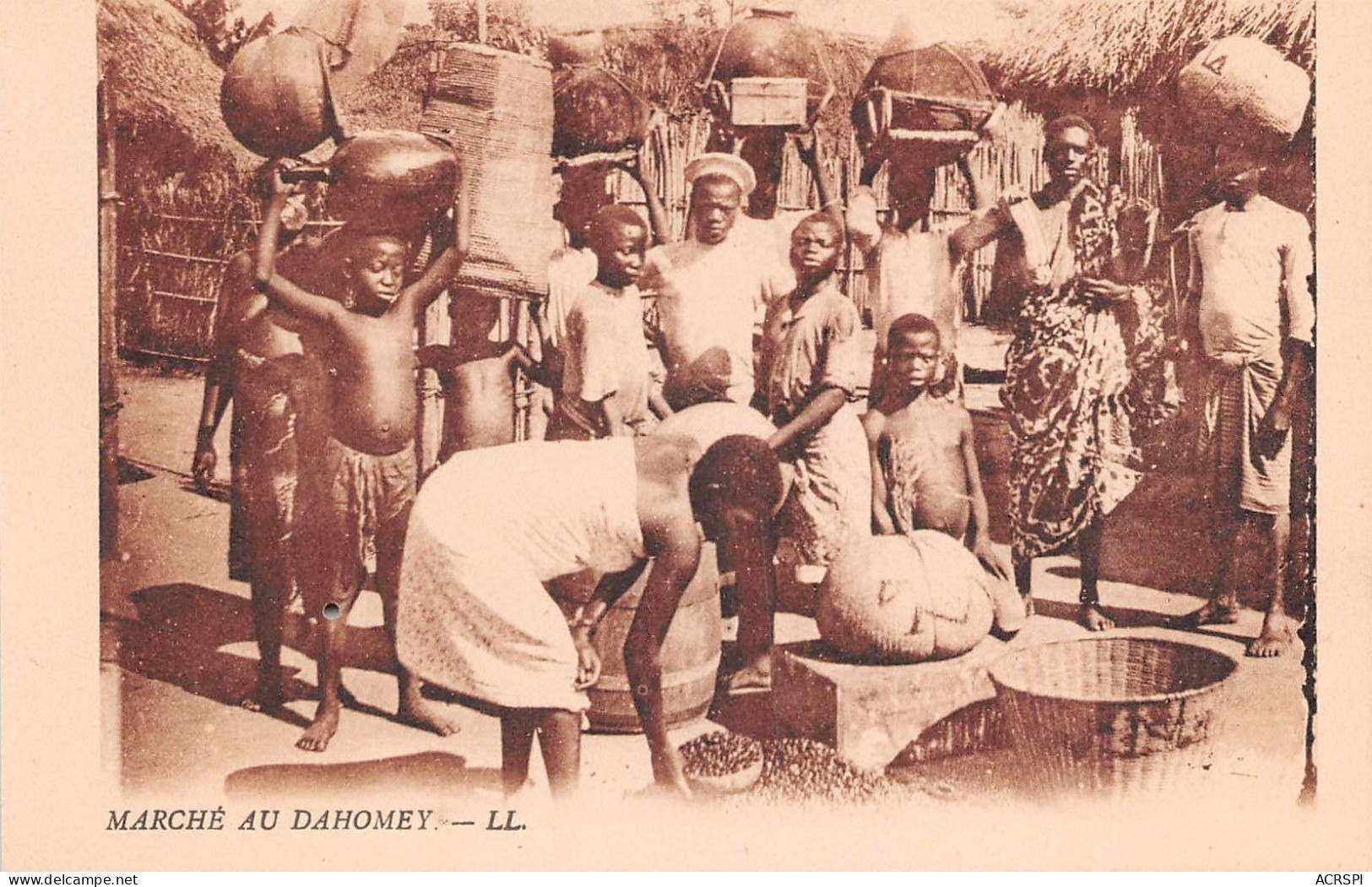  BENIN Marche Au DAHOMEY 21(scan Recto-verso) MA196 - Benin