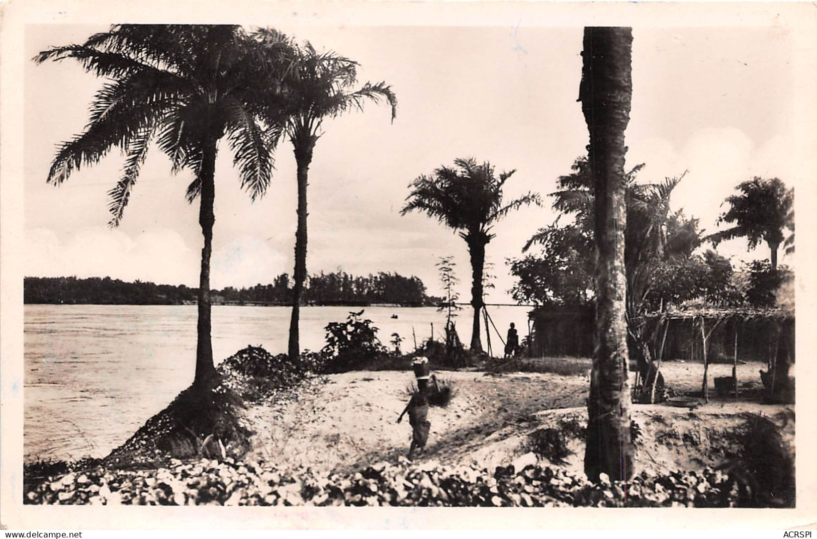 BENIN La Lagune Village Pecheurs Cotonou 39(scan Recto-verso) MA195 - Benín