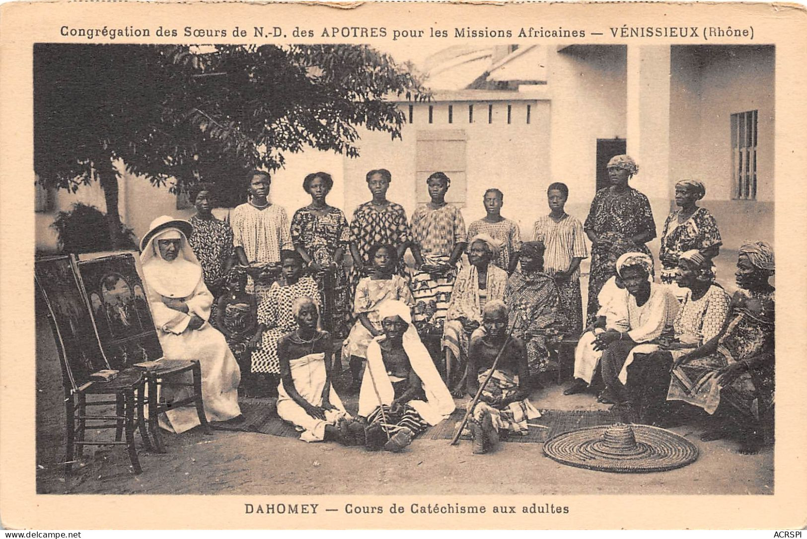 BENIN DAHOMEY Cours De Catechisme Aux Adultes Congregation Des Soeurs De ND Des Apotres 31(scan Recto-verso) MA195 - Benin