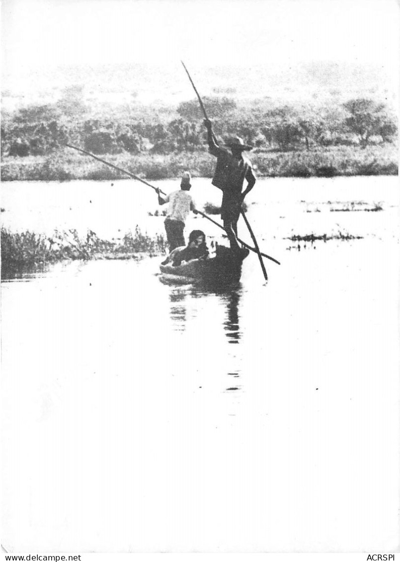 REPUBLIQUE DU NIGER Visage Du Niger Piroguiers Sur Le Fleuve 8(scan Recto-verso) MA181 - Niger