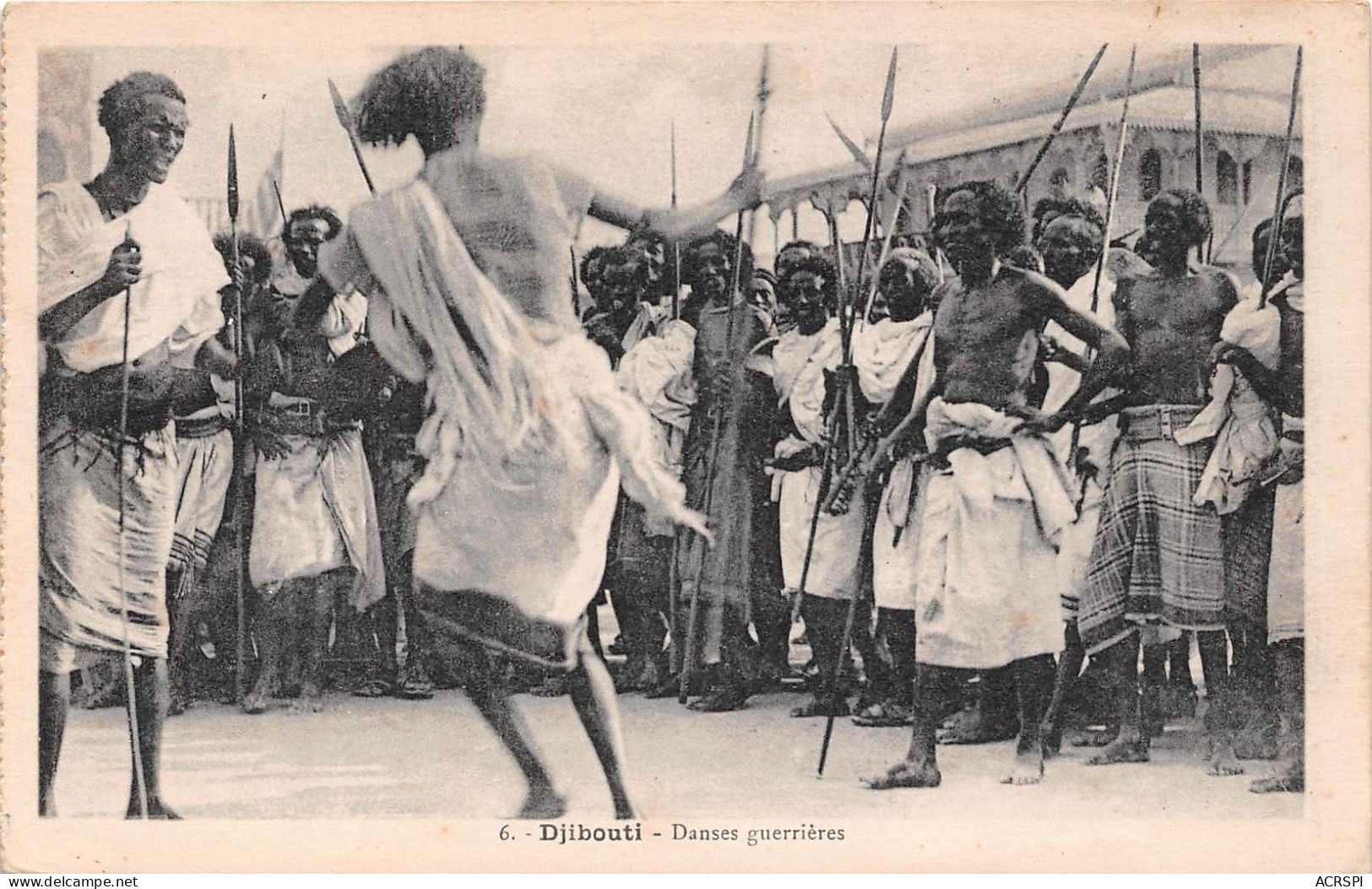 DJIBOUTI DANSES GUERRIERES 26(scan Recto-verso) MA176 - Djibouti