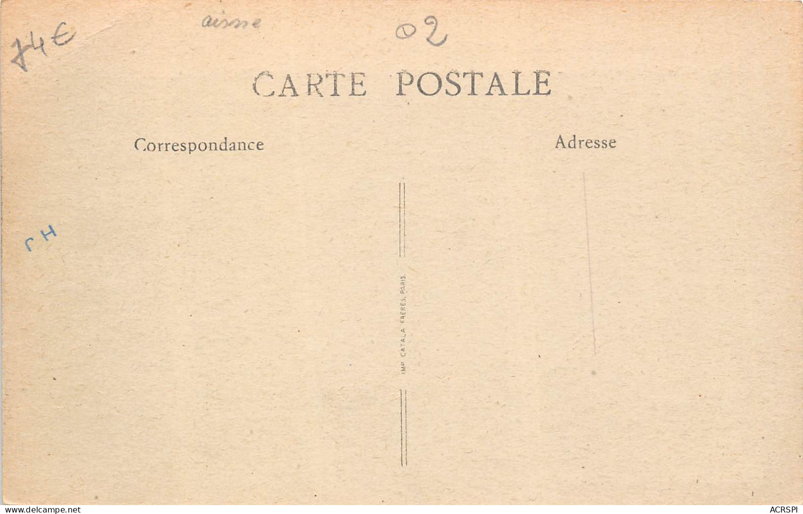 Deuxieme Victoire De La Marne Fere En Tardenois  La Rue Jean Coiney Près Des Ecoles 20(scan Recto-verso) MA174 - Fere En Tardenois