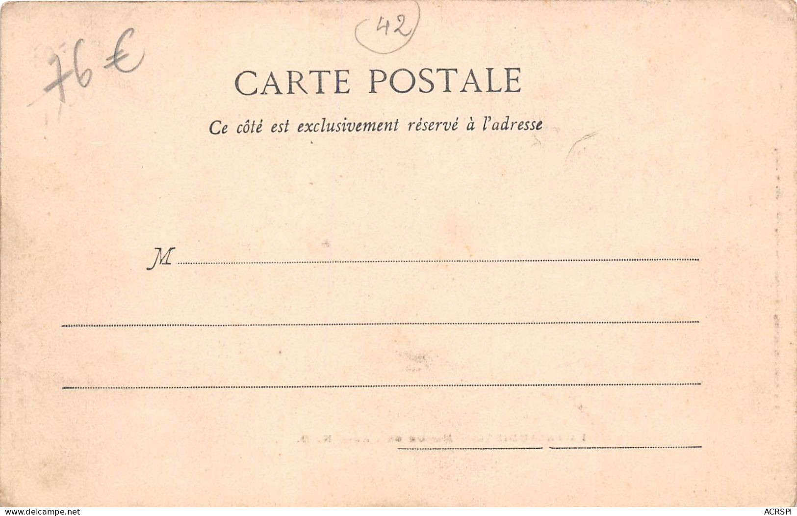 LA PACAUDIERE  Maison De L'ange 14(scan Recto-verso) MA169 - La Pacaudiere