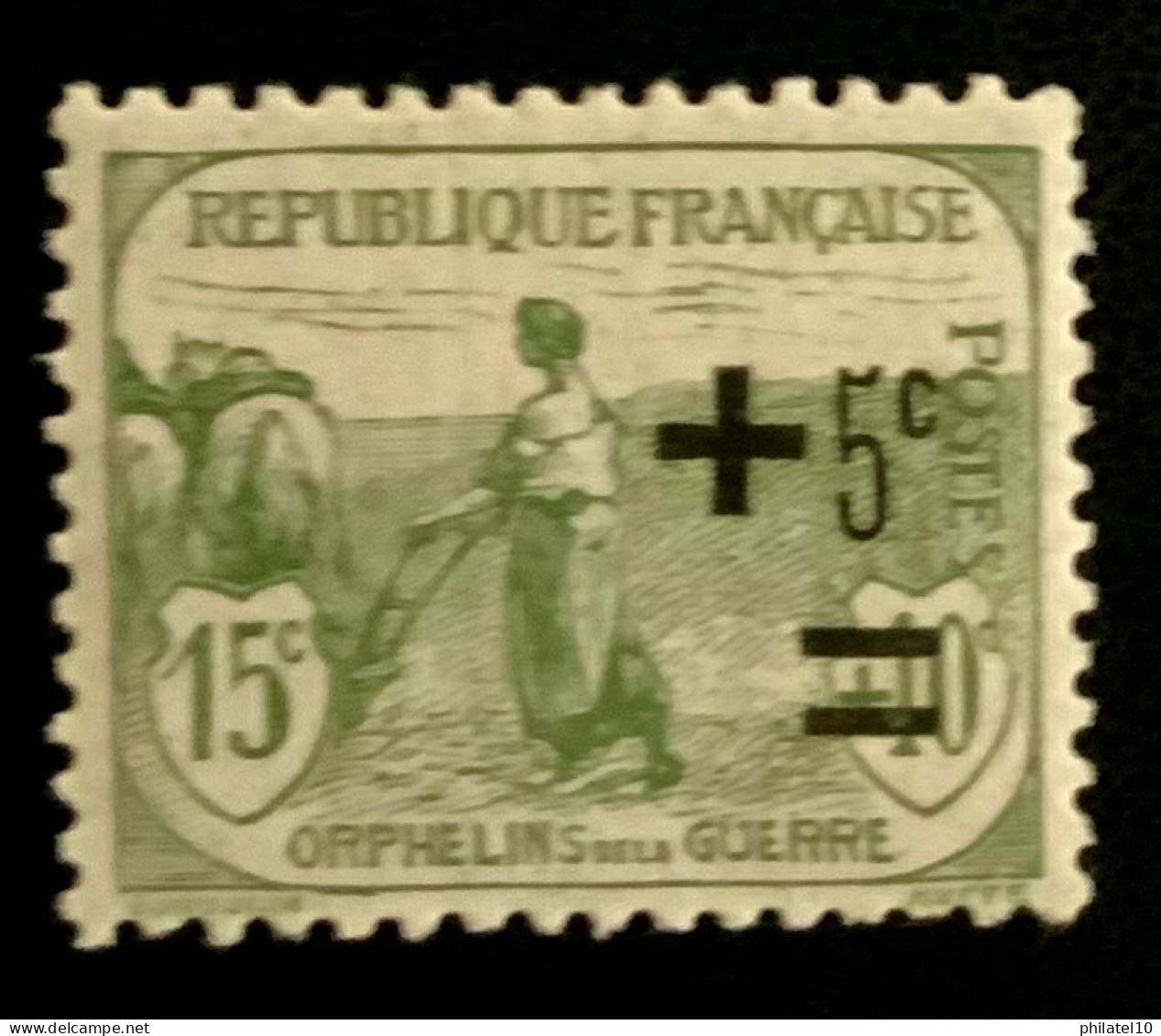 1922 FRANCE N 164 ORPHELINS DE GUERRE - NEUF* - Neufs