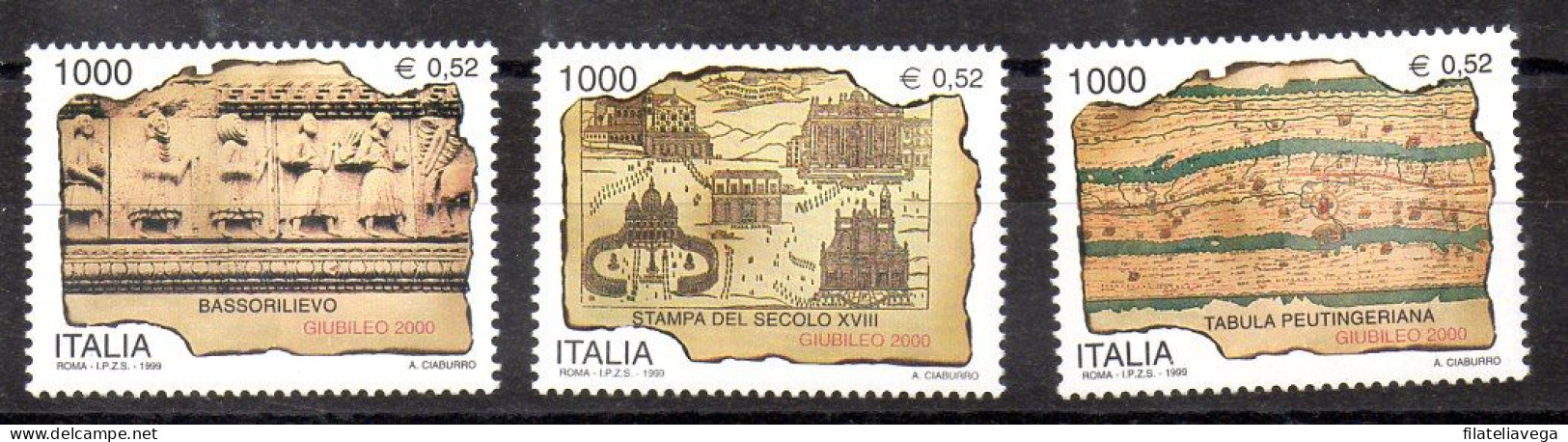 Italia Serie Nº Yvert 2393/95 ** - 1991-00: Nieuw/plakker