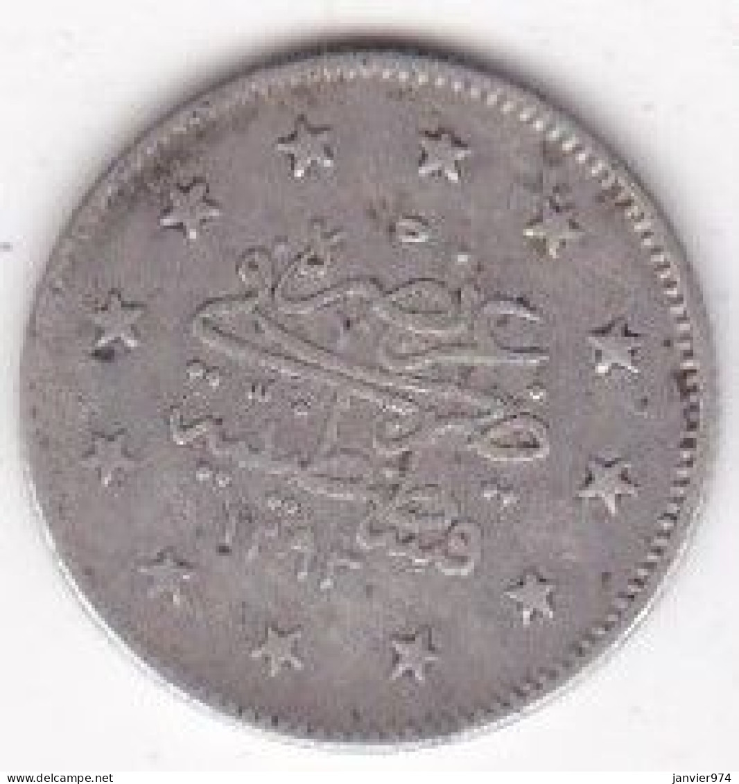 Turquie 2 Kurush AH 1293 – 1903 Year 29, Abdul Hamid II , En Argent, KM# 736 - Turchia