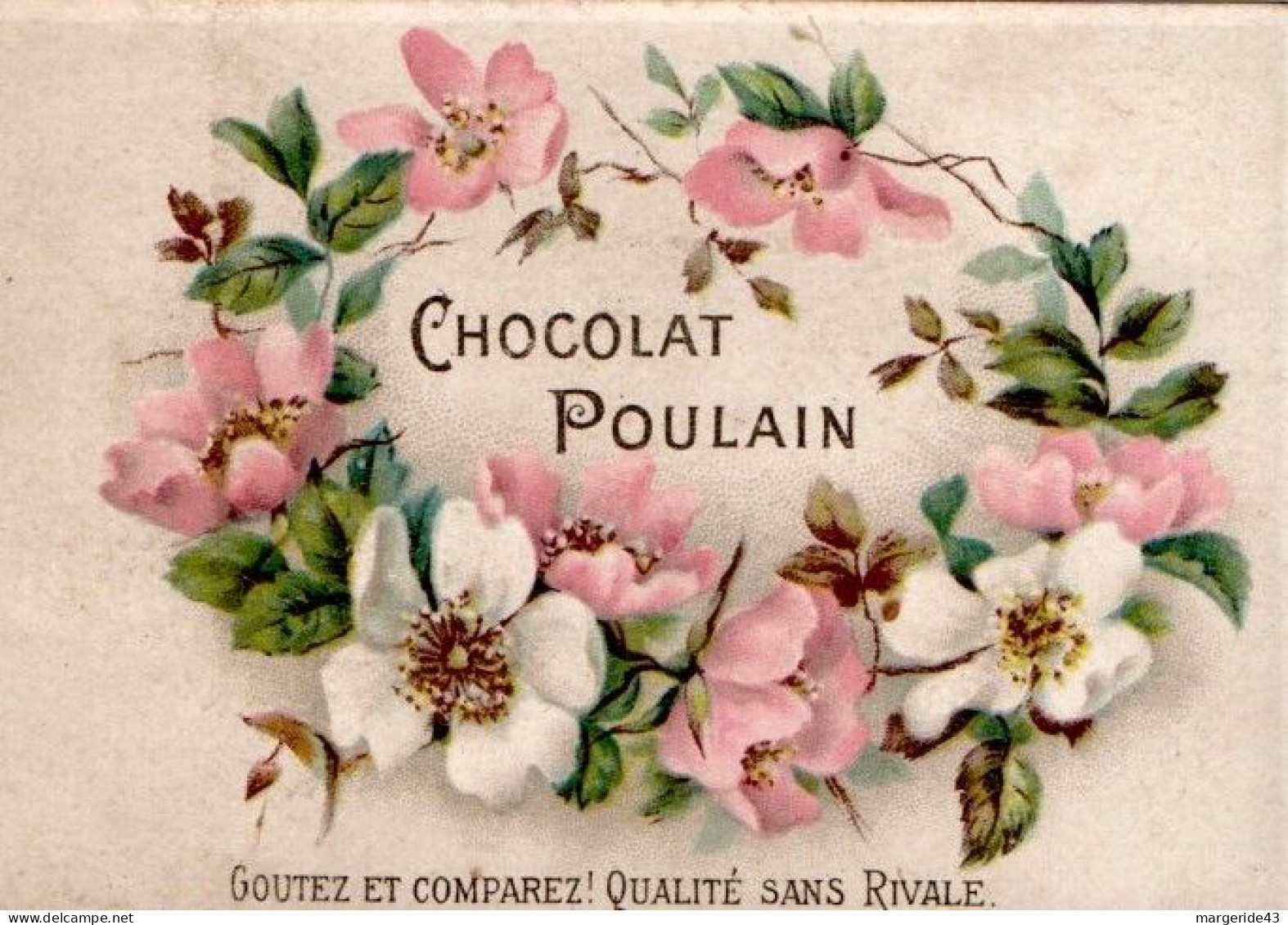 CHROMOS POULAIN - FLEURS - Poulain