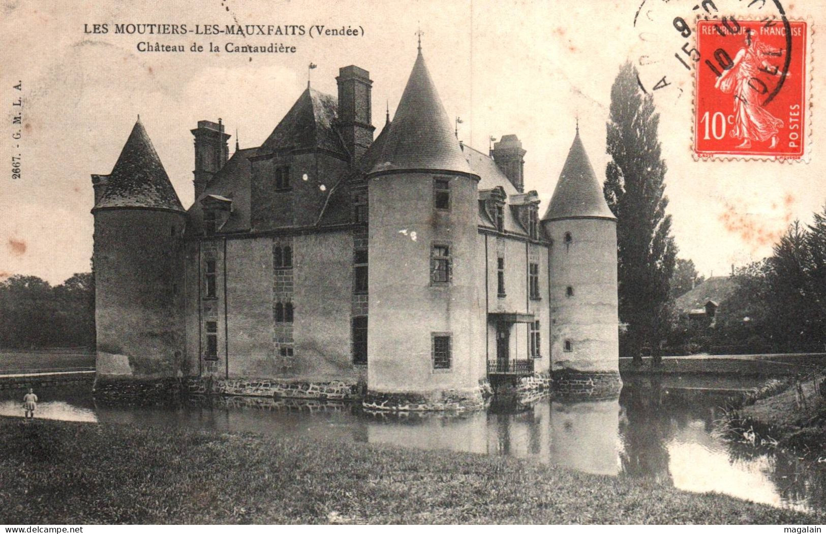 Moutiers Les Mauxfaits : Château De La Cantaudière - Moutiers Les Mauxfaits