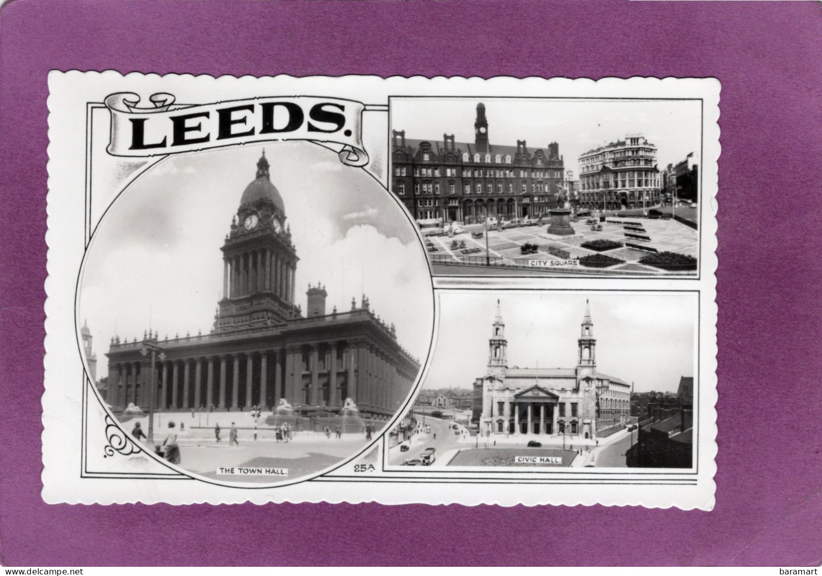 LEEDS Multiview The Town Hall City Square  Civic Hall - Leeds