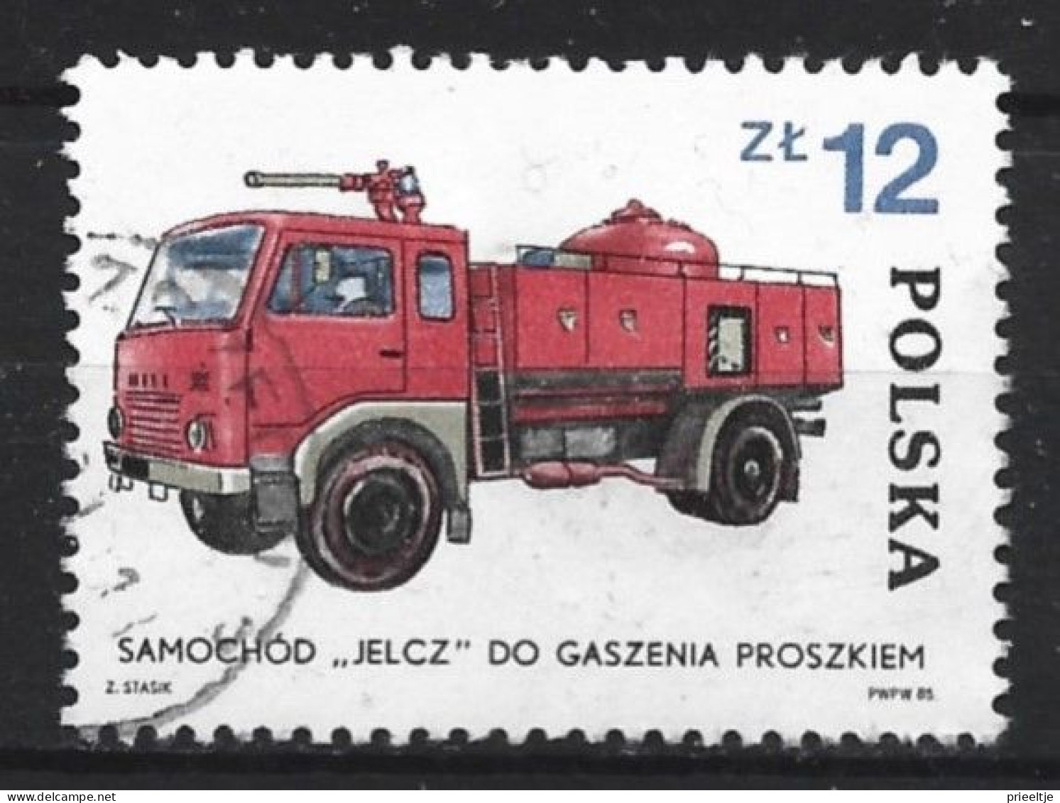 Poland 1985 Firefighters   Y.T. 2775 (0) - Gebruikt