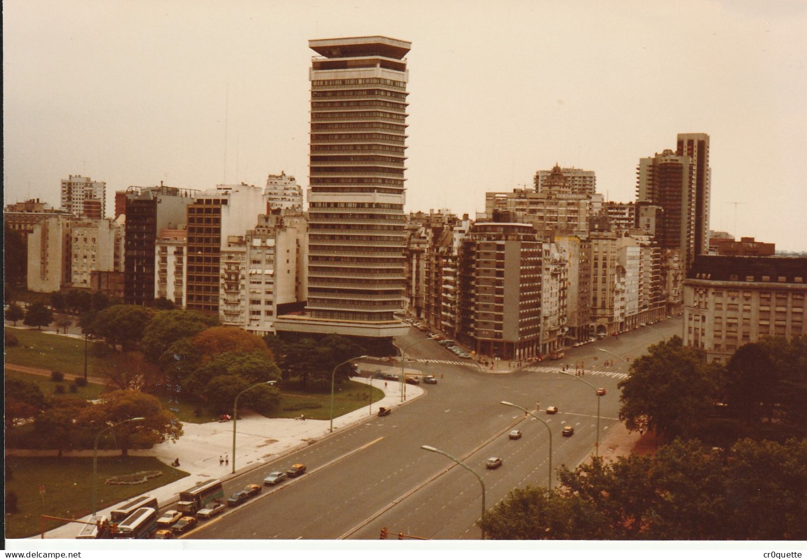 PHOTOGRAPHIES ORIGINALES / ARGENTINE - BUENOS AIRES En 1986 (lot De 4 Photos) - Amérique