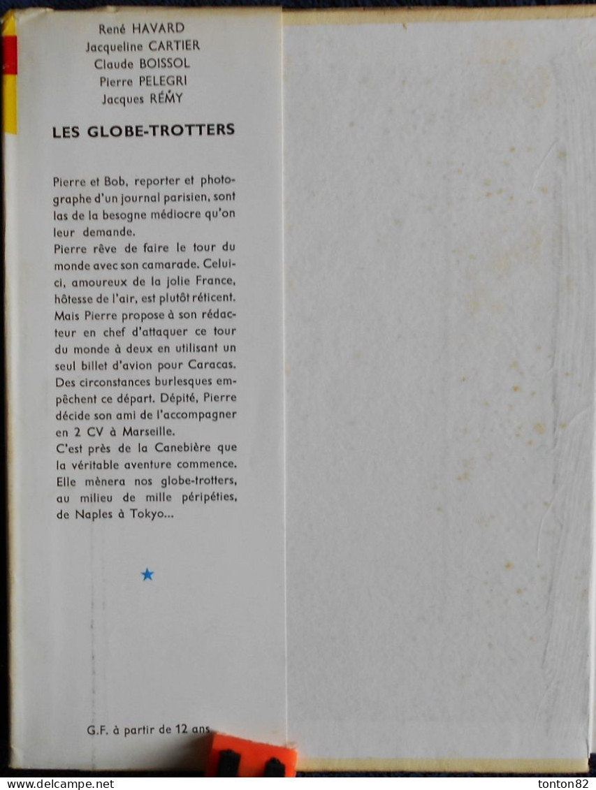 Les Globe-Trotters- Bibliothèque Rouge Et Or  684 - ( 1967 ) . - Bibliotheque Rouge Et Or