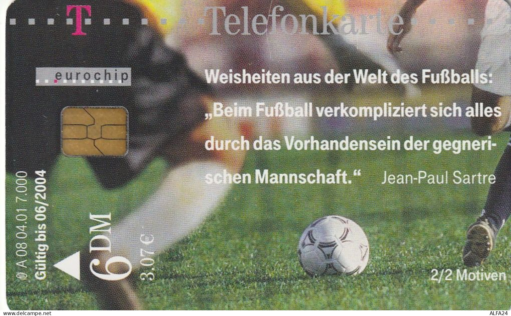 PHONE CARD GERMANIA SERIE A TIR 7000 (E73.7.7 - A + AD-Reeks :  Advertenties Van D. Telekom AG