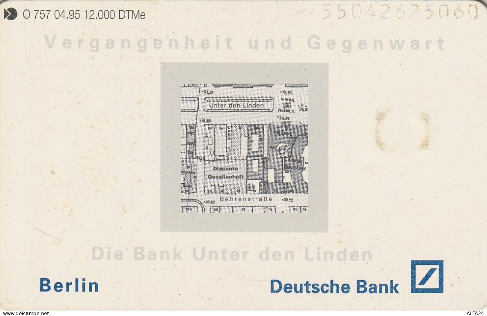 PHONE CARD GERMANIA SERIE O TIR 12000 (E72.45.2 - O-Series: Kundenserie Vom Sammlerservice Ausgeschlossen