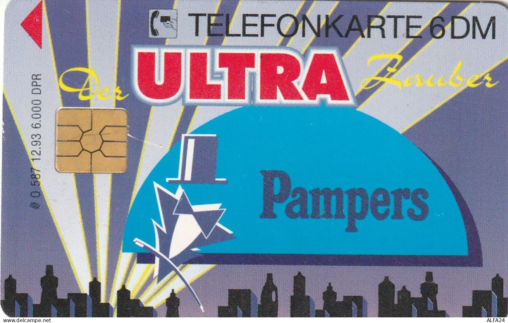 PHONE CARD GERMANIA SERIE O TIR 6000 (E73.7.2 - O-Reeksen : Klantenreeksen