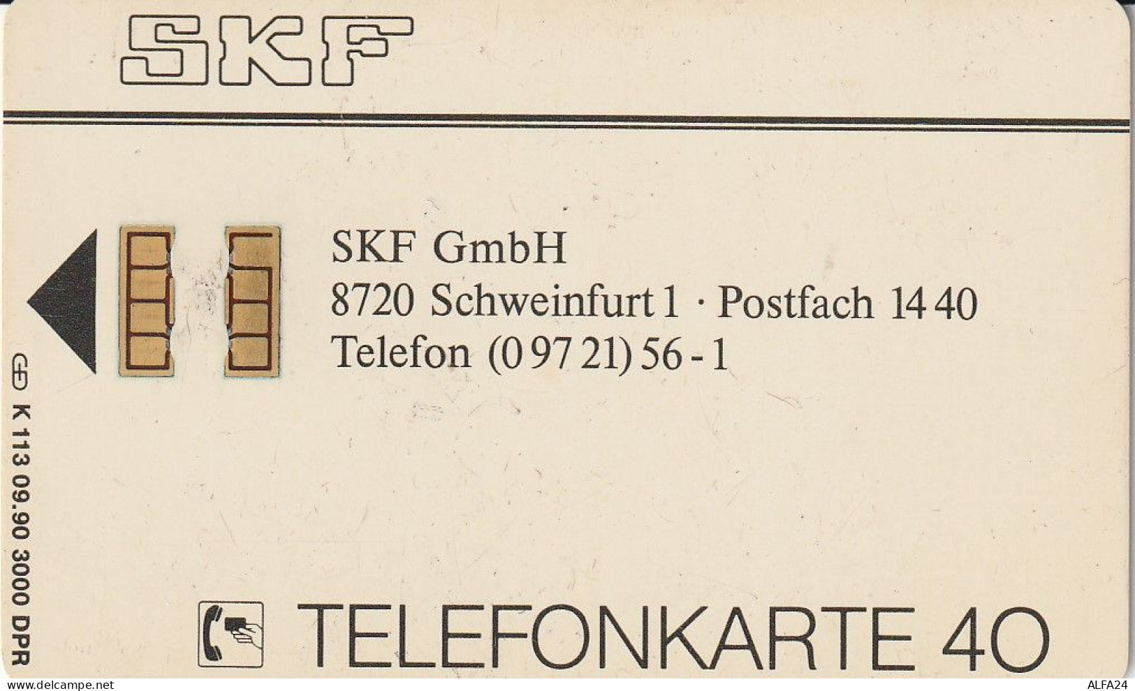 PHONE CARD GERMANIA SERIE K TIR 3000 (E73.4.3 - K-Series: Kundenserie