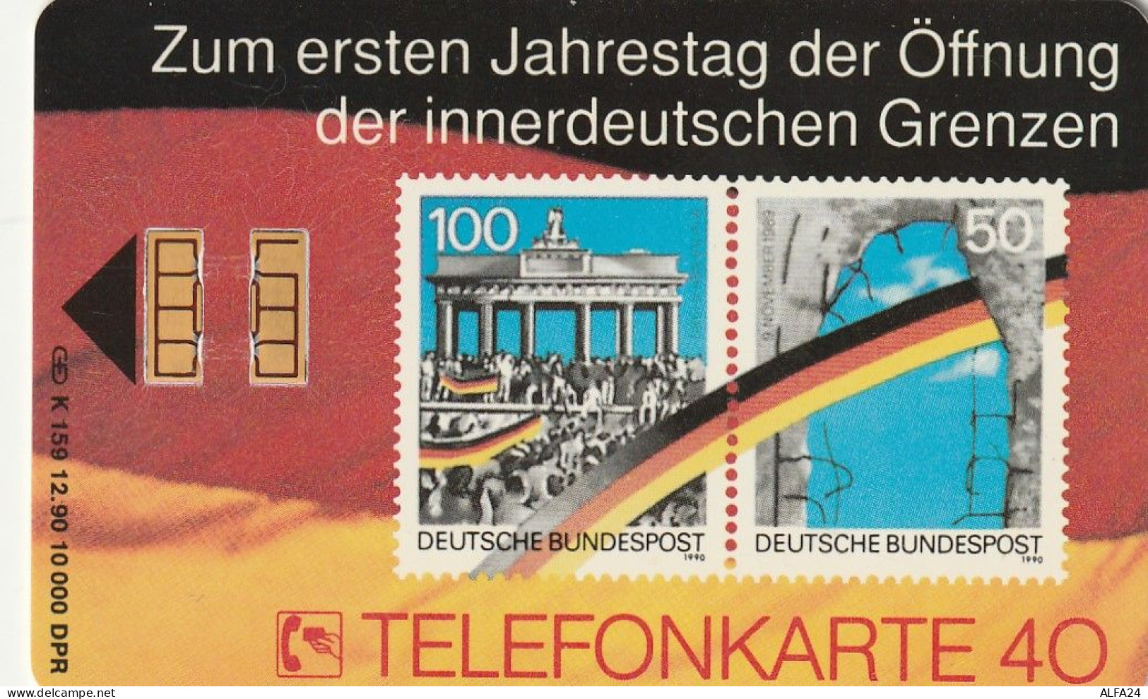 PHONE CARD GERMANIA SERIE K TIR 10000 (E72.37.1 - K-Series : Serie Clientes