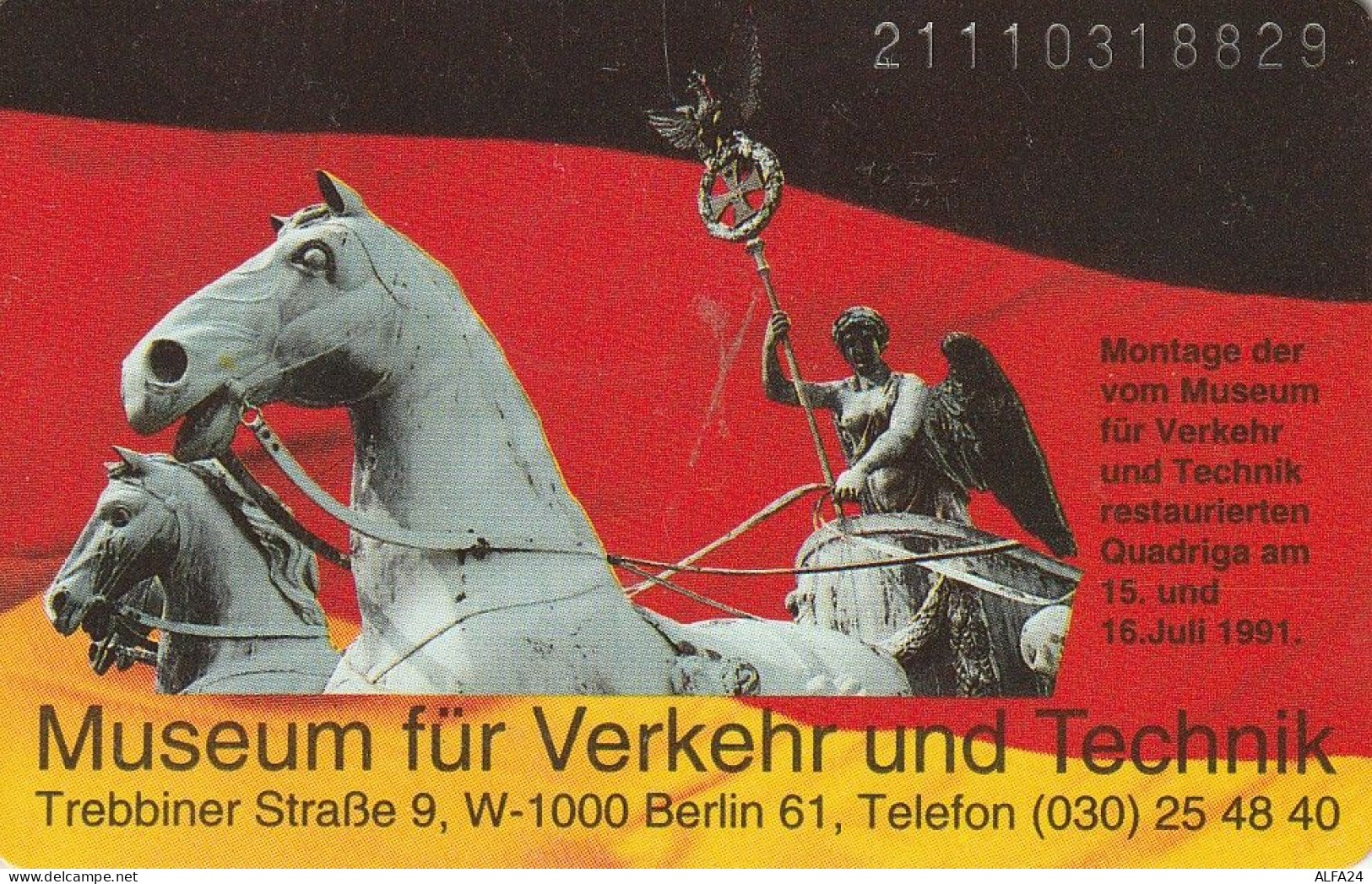 PHONE CARD GERMANIA SERIE K TIR 35000 (E72.26.3 - K-Series: Kundenserie