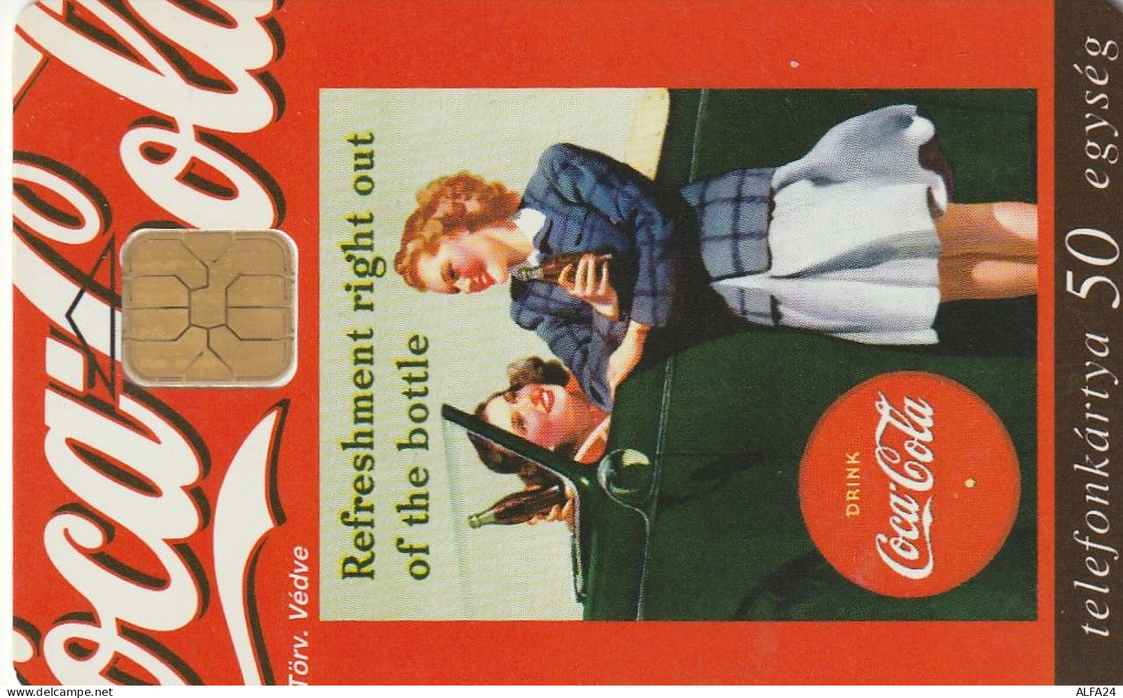 PHONE CARD UNGHERIA COCA COLA (E68.50.2 - Hungría