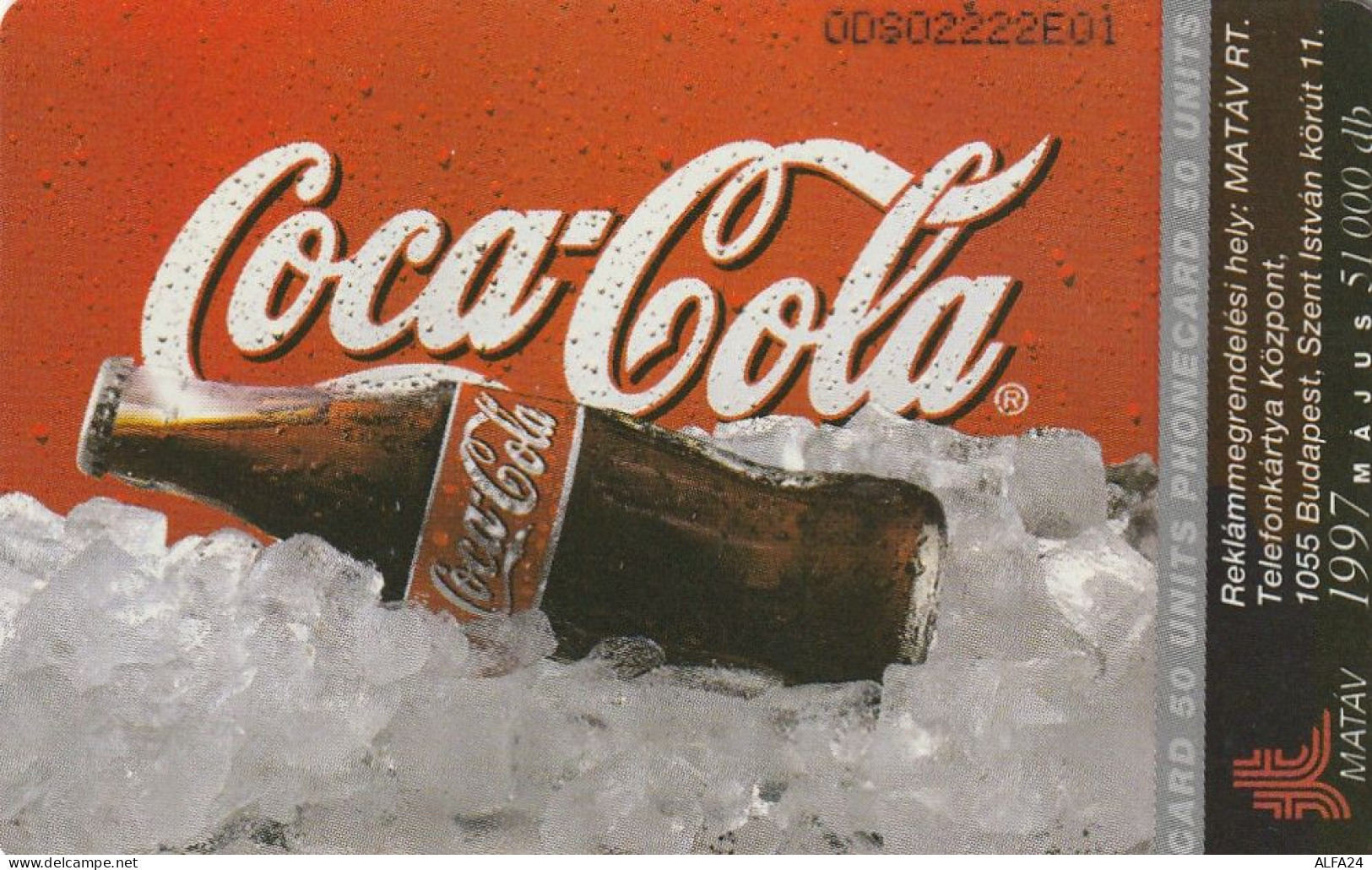 PHONE CARD UNGHERIA COCA COLA (E68.50.4 - Ungarn