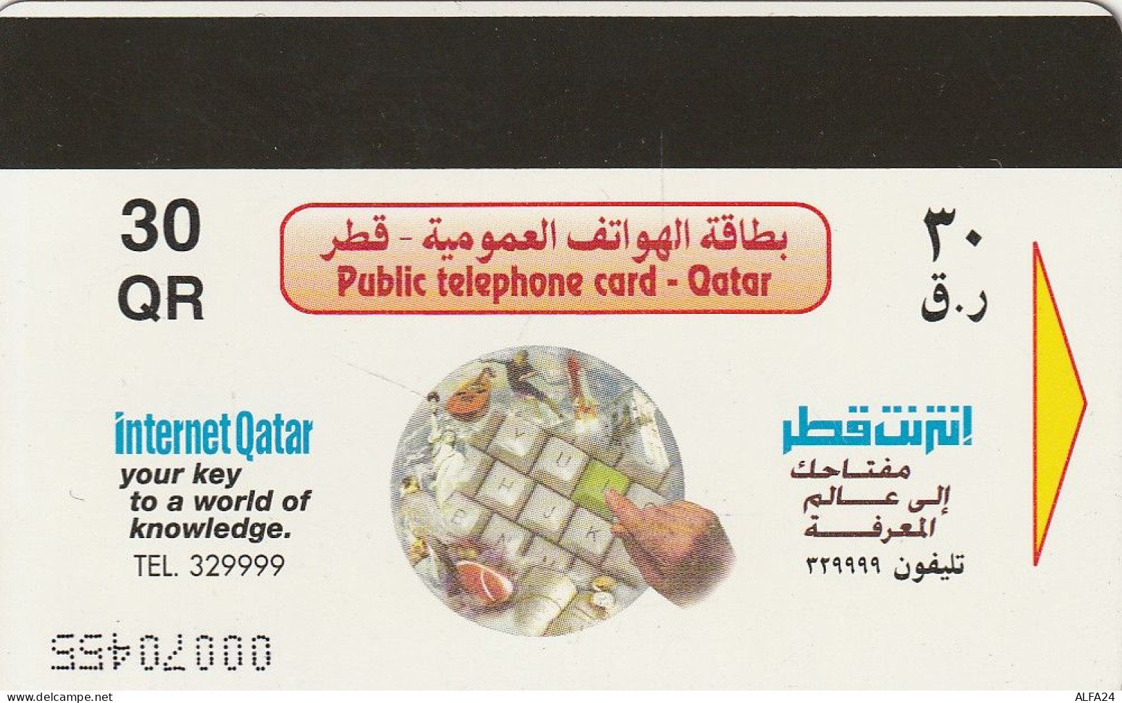 PHONE CARD QATAR  (E66.20.3 - Qatar