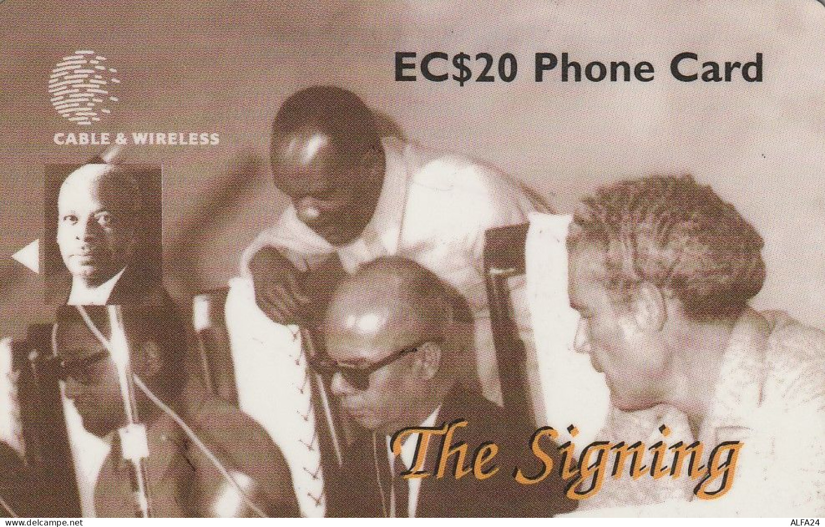 PHONE CARD ST LUCIA  (E63.70.8 - Saint Lucia