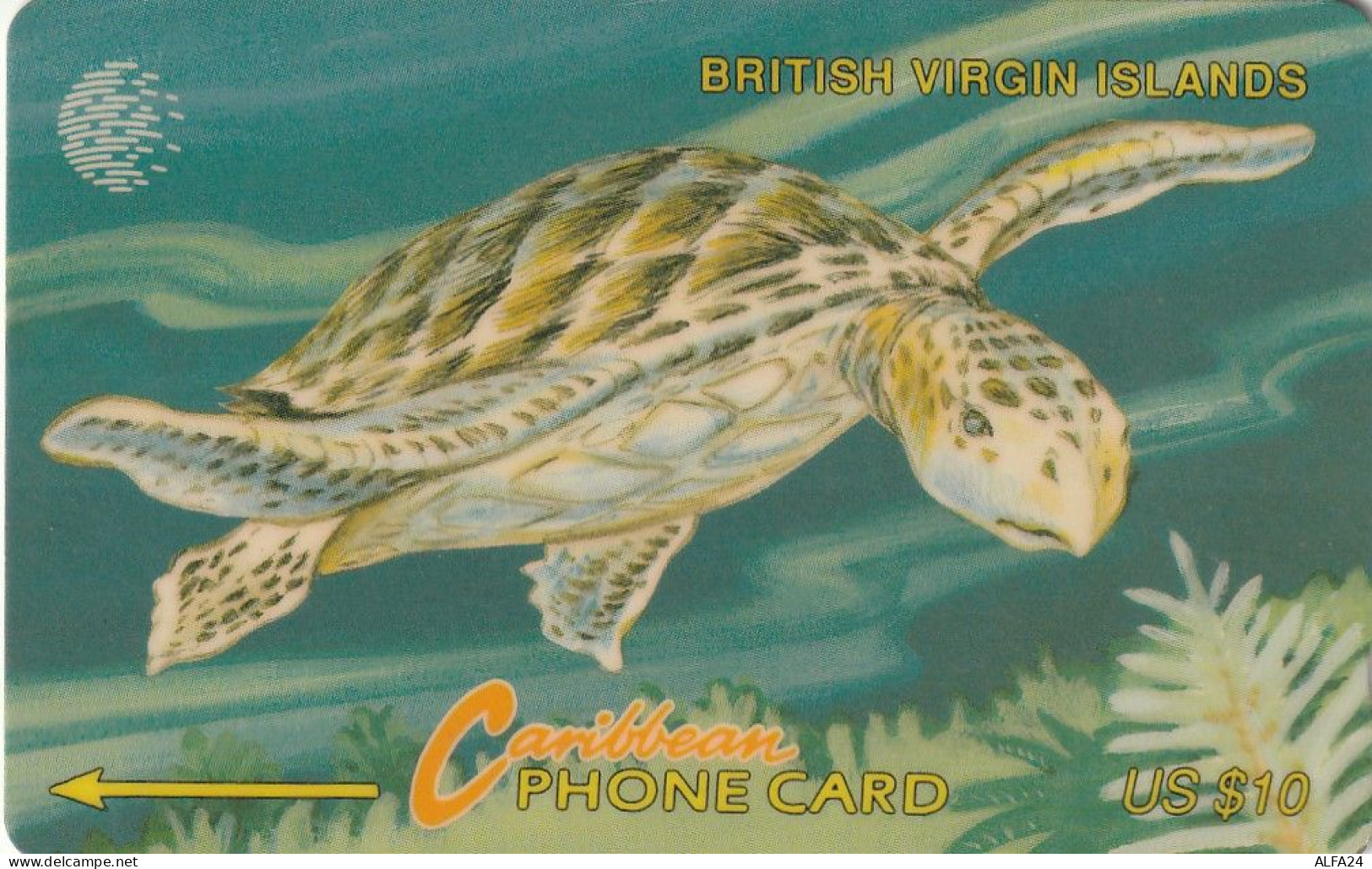 PHONE CARD BRITISH VIRGIN ISLAND  (E63.70.5 - Virgin Islands
