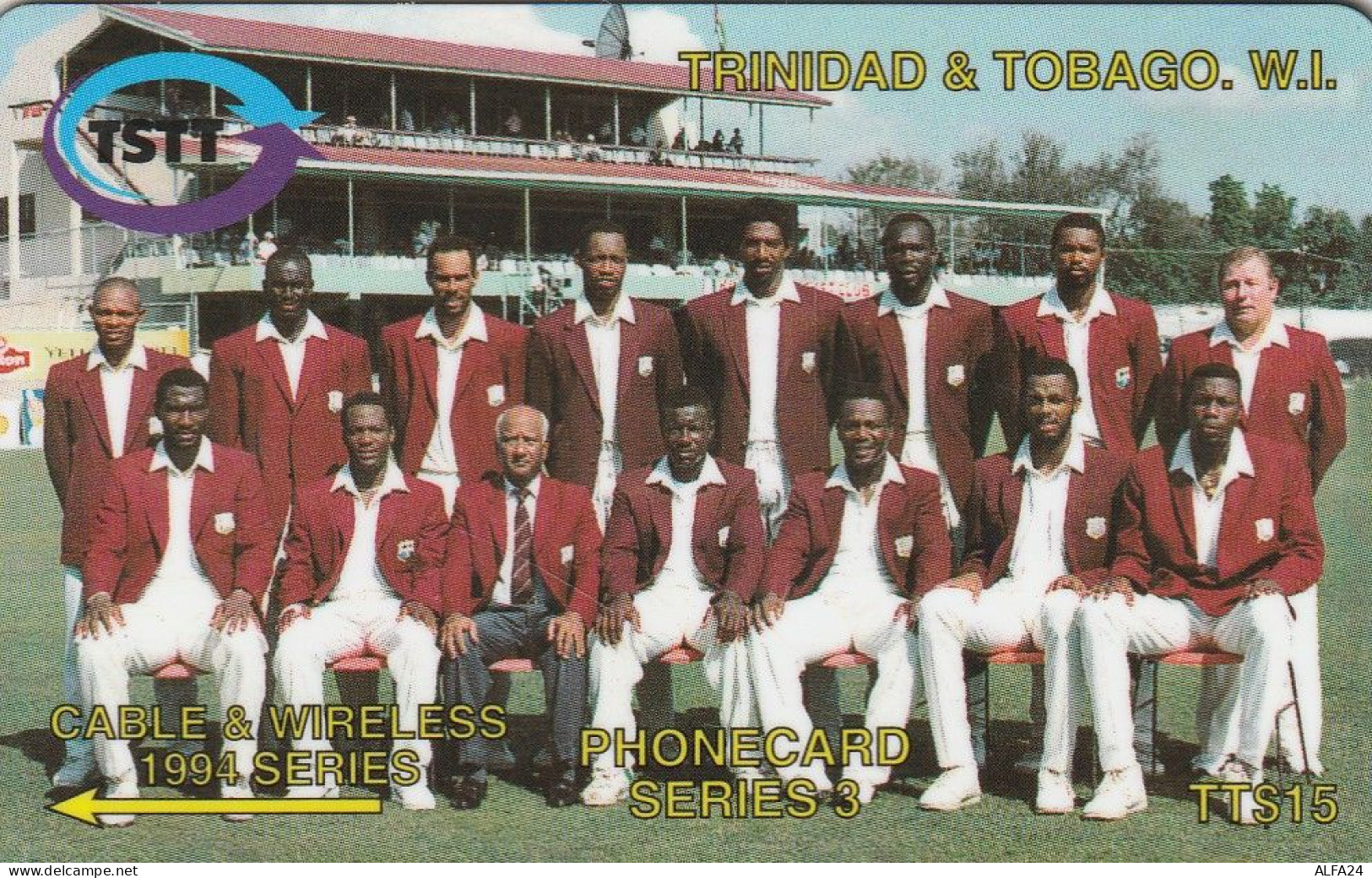 PHONE CARD TRINIDAD TOBAGO  (E64.12.6 - Trinidad En Tobago