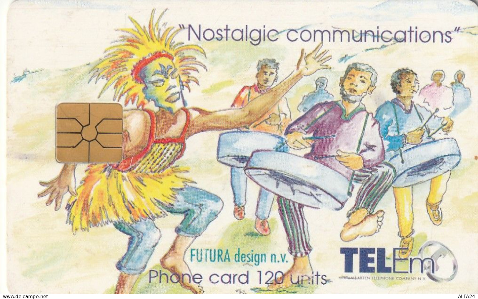 PHONE CARD ANTILLE OLANDESI  (E63.68.8 - Antille (Olandesi)