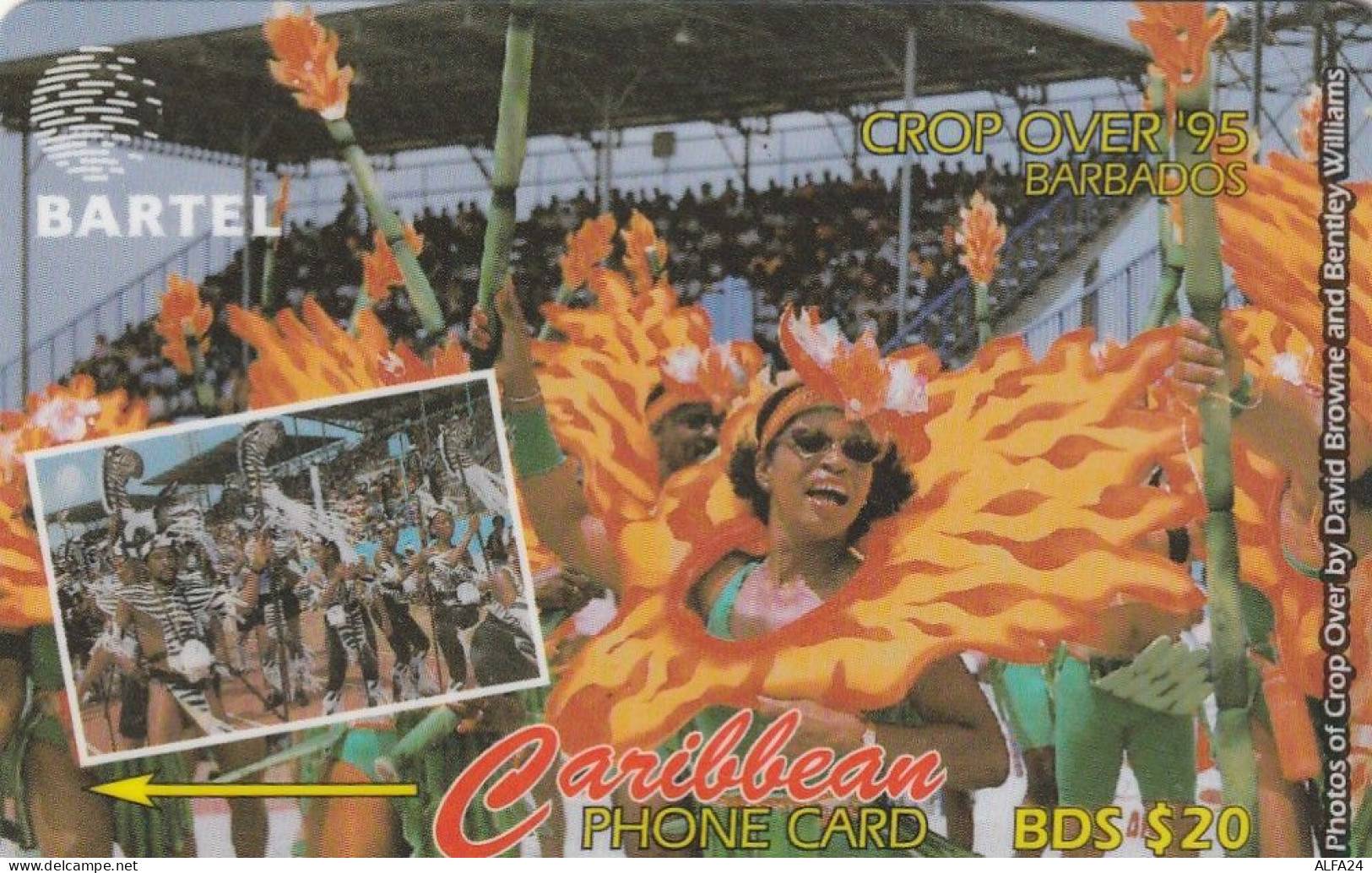 PHONE CARD BARBADOS  (E63.70.1 - Barbados (Barbuda)