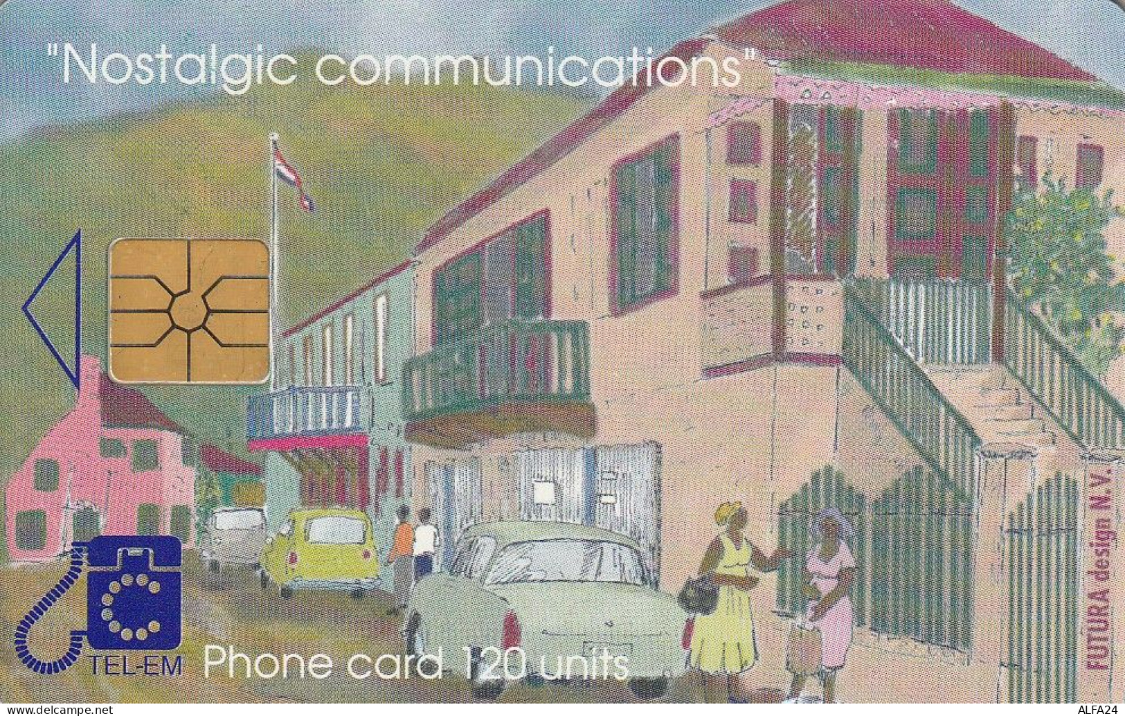 PHONE CARD ANTILLE OLANDESI  (E63.68.1 - Antillen (Niederländische)