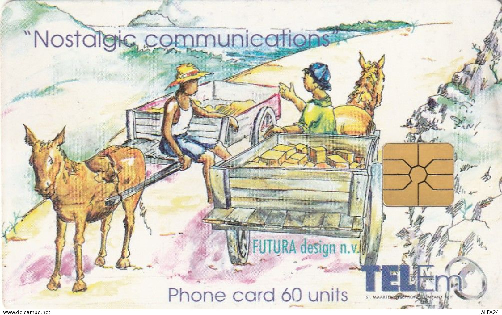 PHONE CARD ANTILLE OLANDESI  (E63.68.5 - Antilles (Neérlandaises)