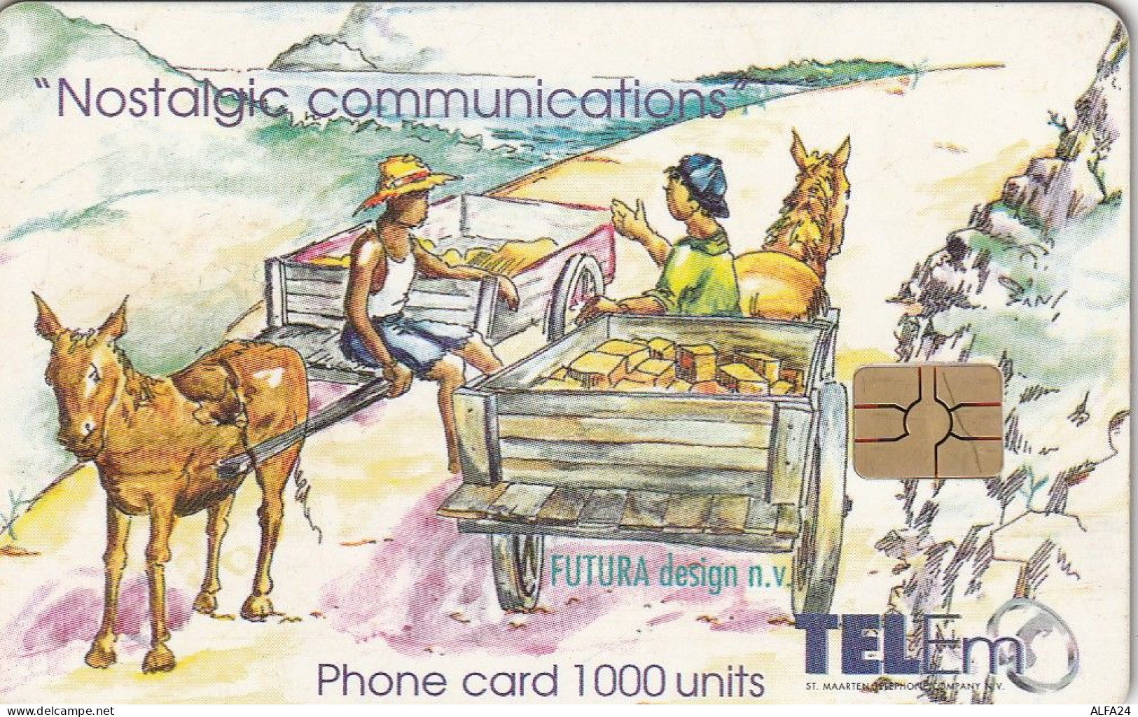 PHONE CARD ANTILLE OLANDESI  (E63.68.6 - Antillas (Nerlandesas)