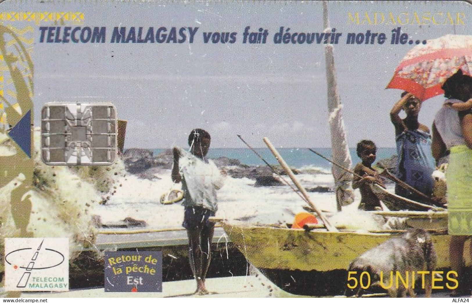 PHONE CARD MADAGASCAR  (E63.64.6 - Madagaskar