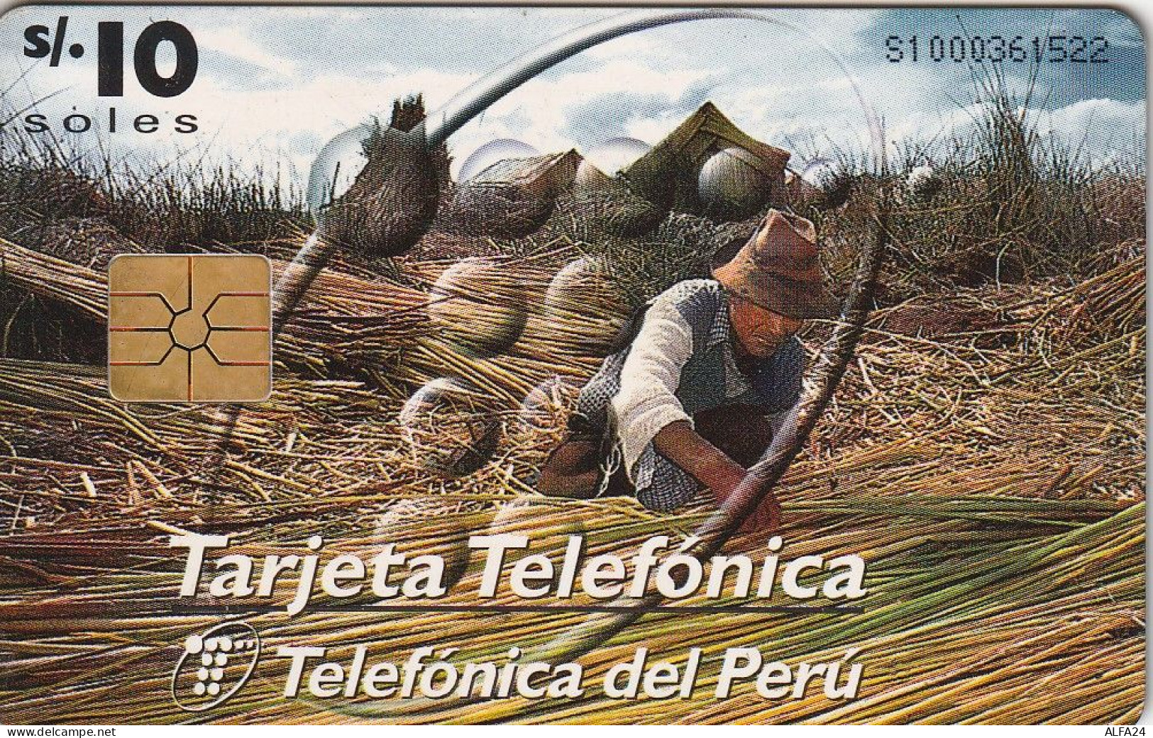 PHONE CARD PERU  (E63.52.1 - Perù