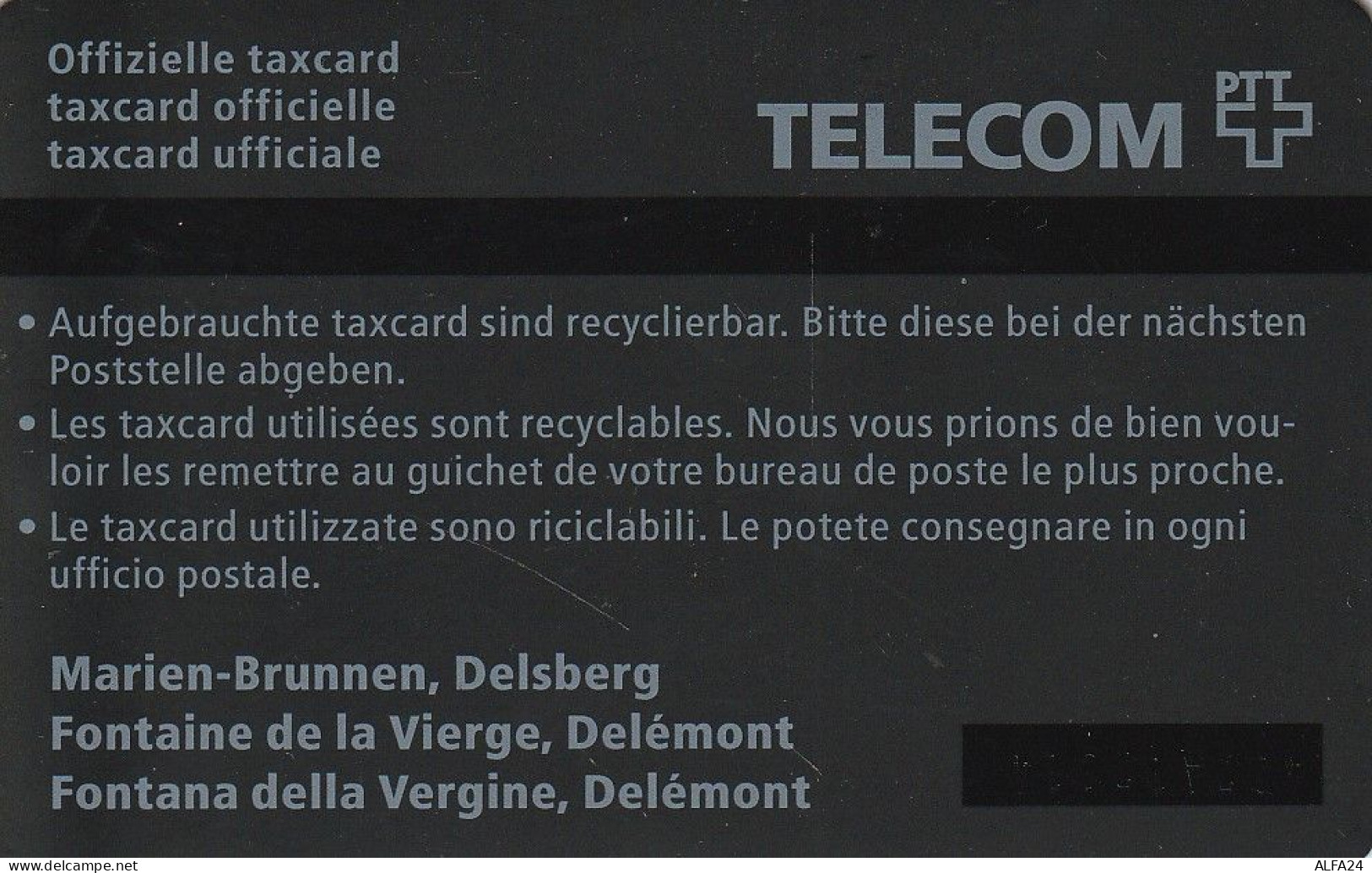 PHONE CARD SVIZZERA  (E63.23.1 - Suisse