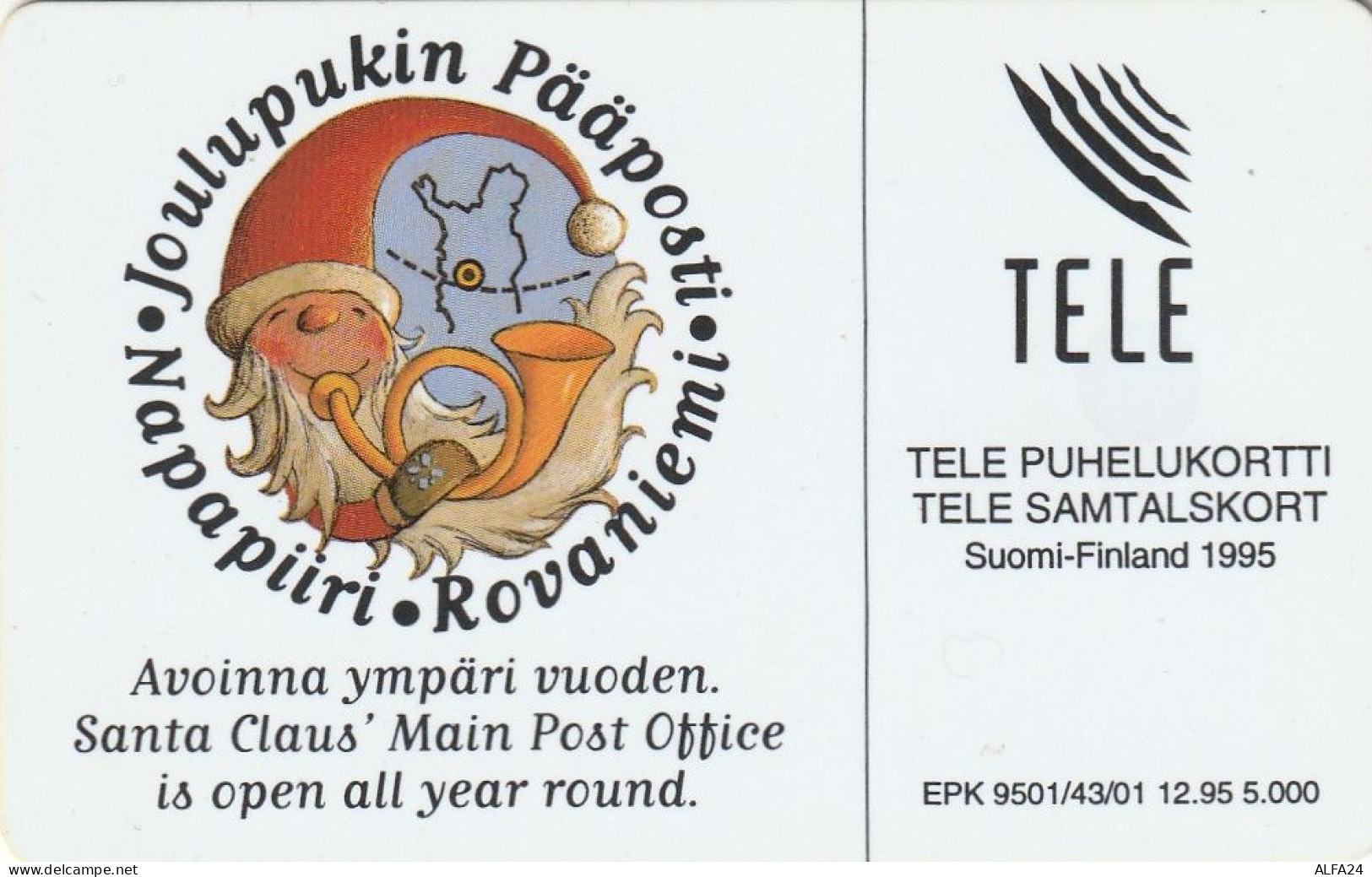 PHONE CARD FINLANDIA TIR 5000 (E63.18.8 - Finland