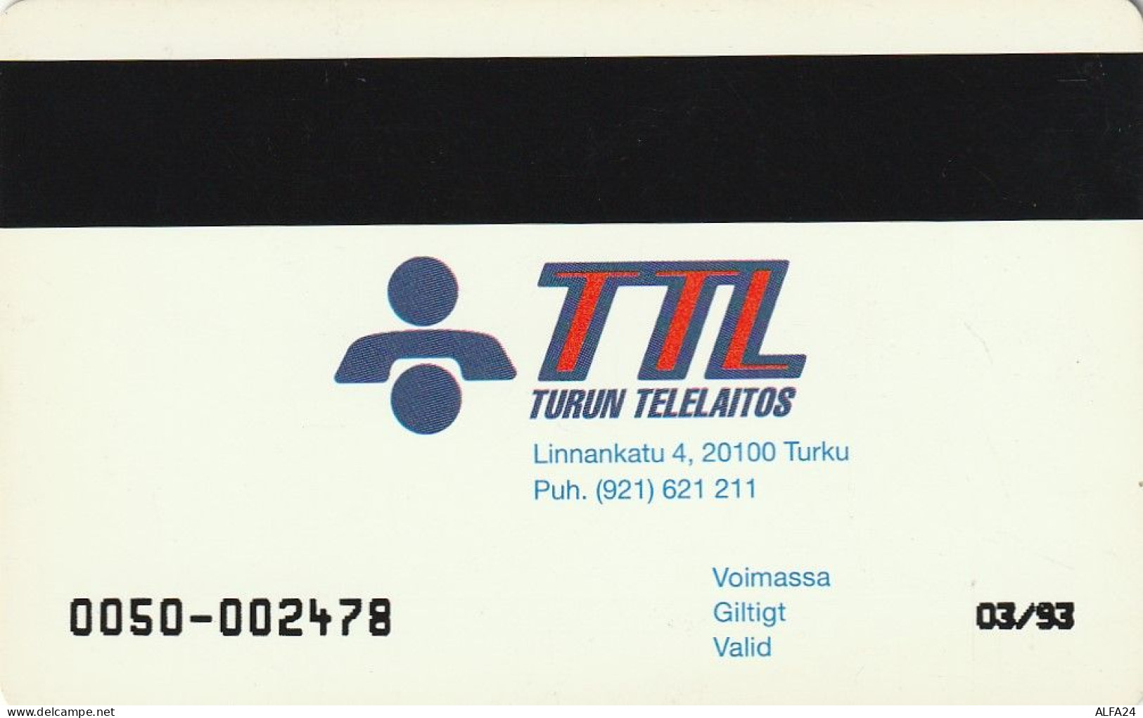 PHONE CARD FINLANDIA TIR 3000 (E63.20.8 - Finlandia