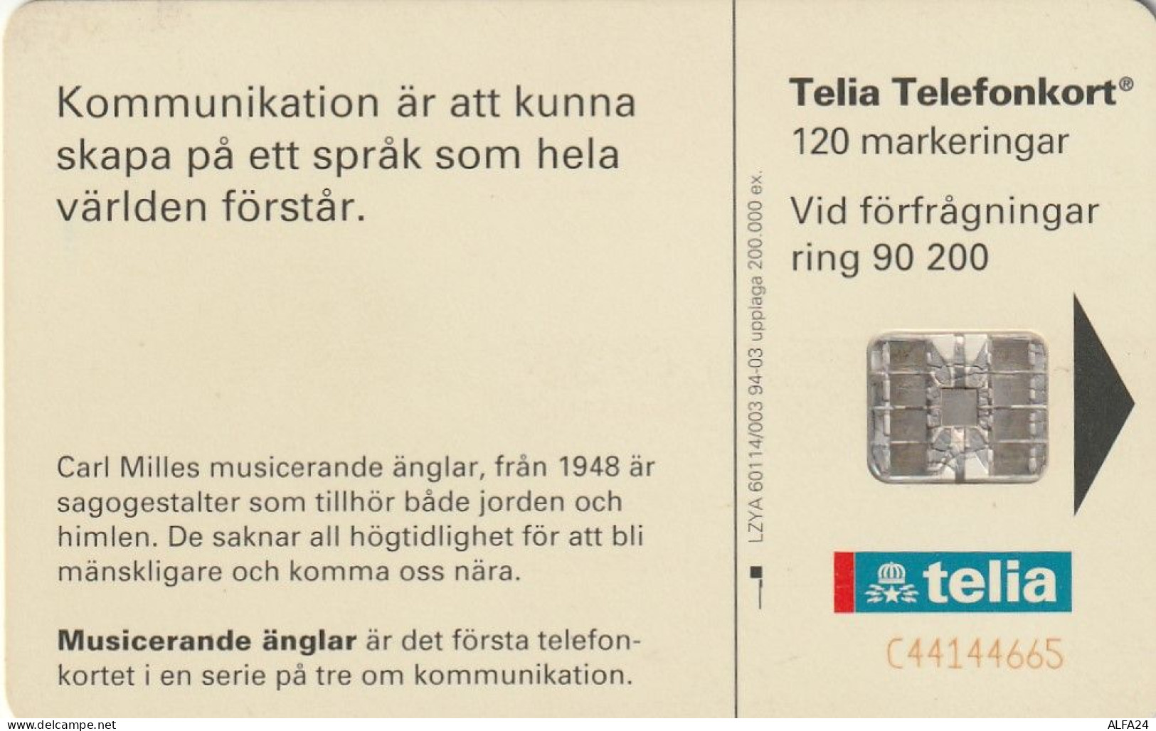 PHONE CARD SVEZIA  (E63.18.6 - Sweden