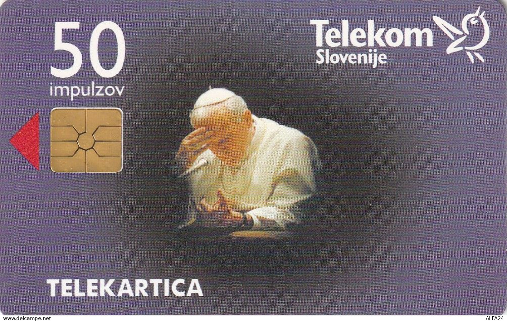 PHONE CARD SLOVENIA PAPA (E62.5.6 - Slovenië