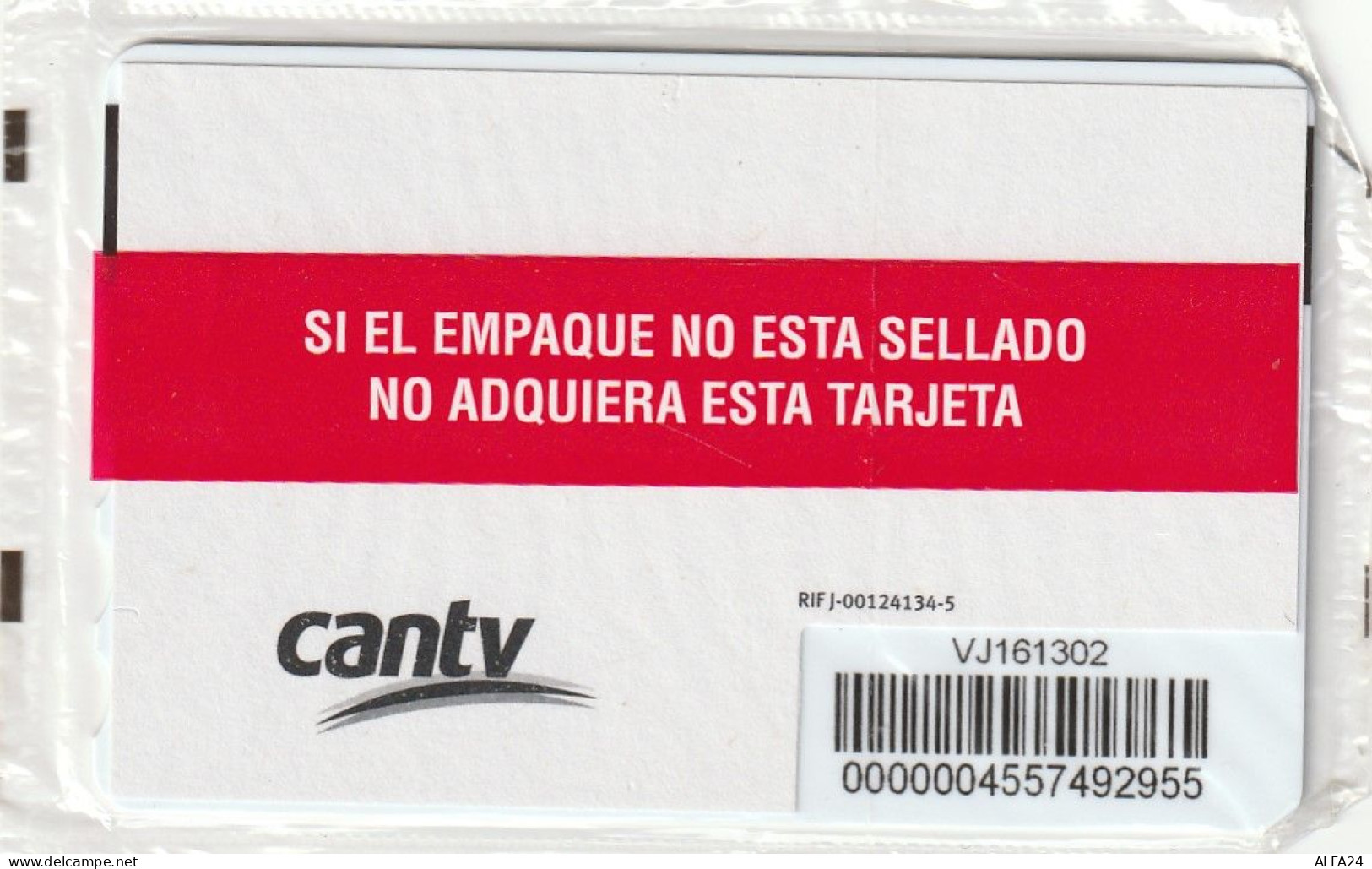 PHONE CARD VENEZUELA BLISTER (E58.11.4 - Venezuela